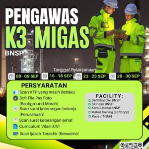 PENGAWAS K3 MINYAK DAN GAS